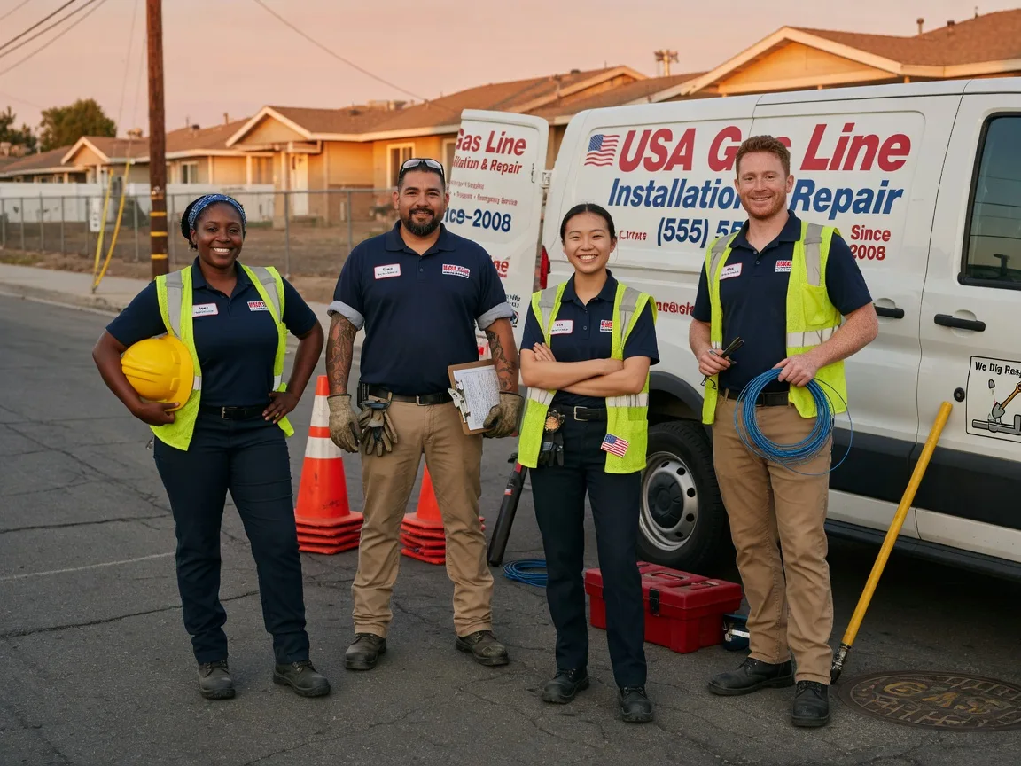 Gas Line Installation company in Enderlin, ND